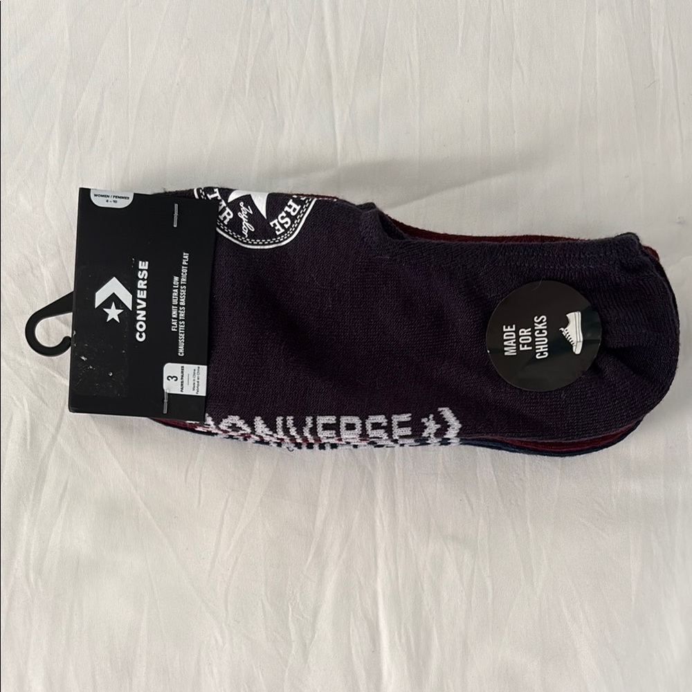 Converse Flat Knit Ultra Low Pack of 3